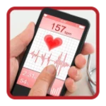 Logo of Heart Rate with Fingerprint! android Application 